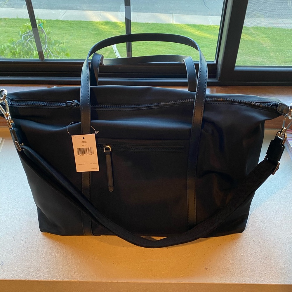 Black Kate Spade Weekender